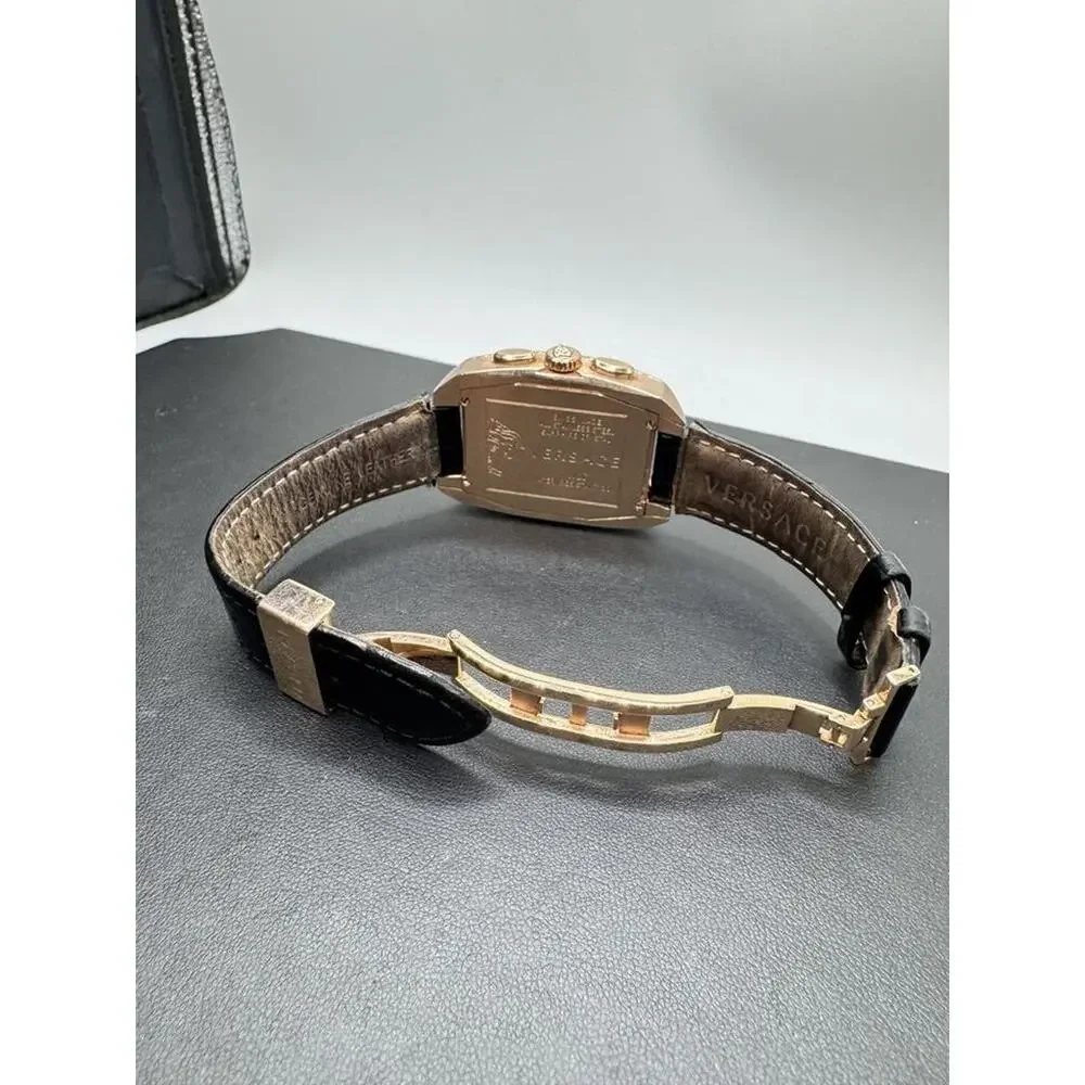 Versace Character Chrono Black Dial Watch LS(346644)